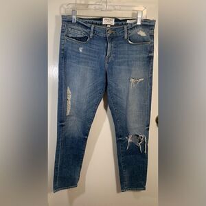Frame EUC le Garcon boyfriend straight leg jeans Size 28